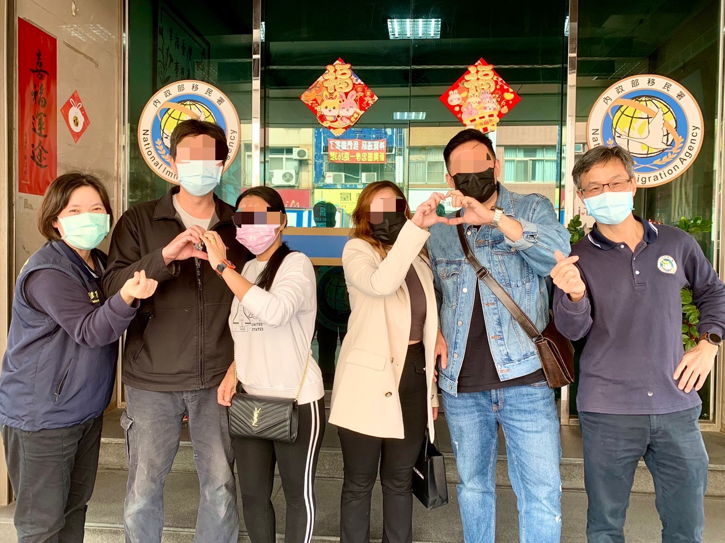 移民署擴大自行到案專案送幸福 共譜異國戀曲終能返國結