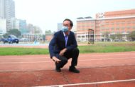 高雄中學操場跑道使用30年 立委李昆澤爭取經費更新