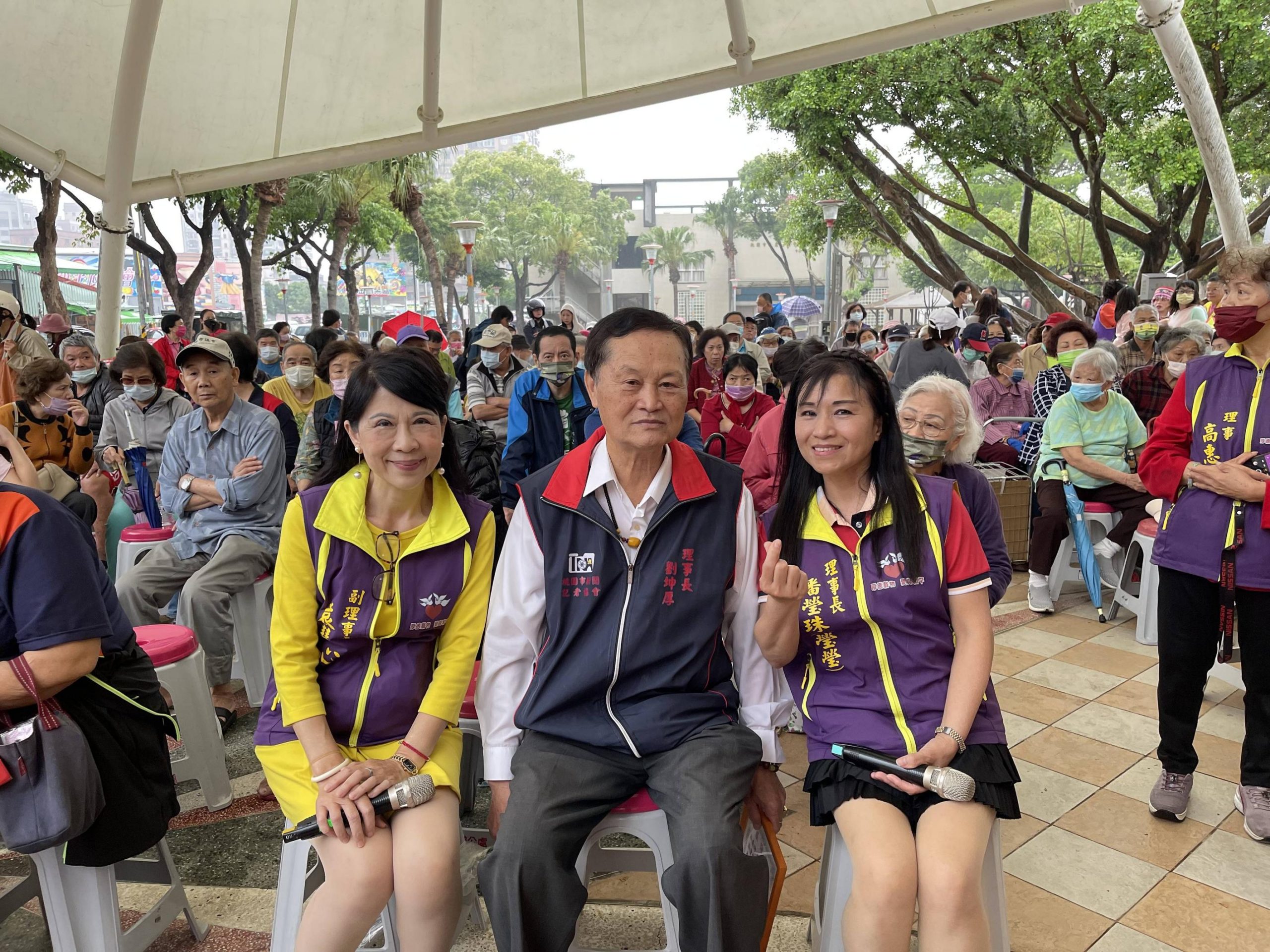 桃園市厚德愛心協會辦關懷弱勢活動 記協理事長劉坤厚出席盛會