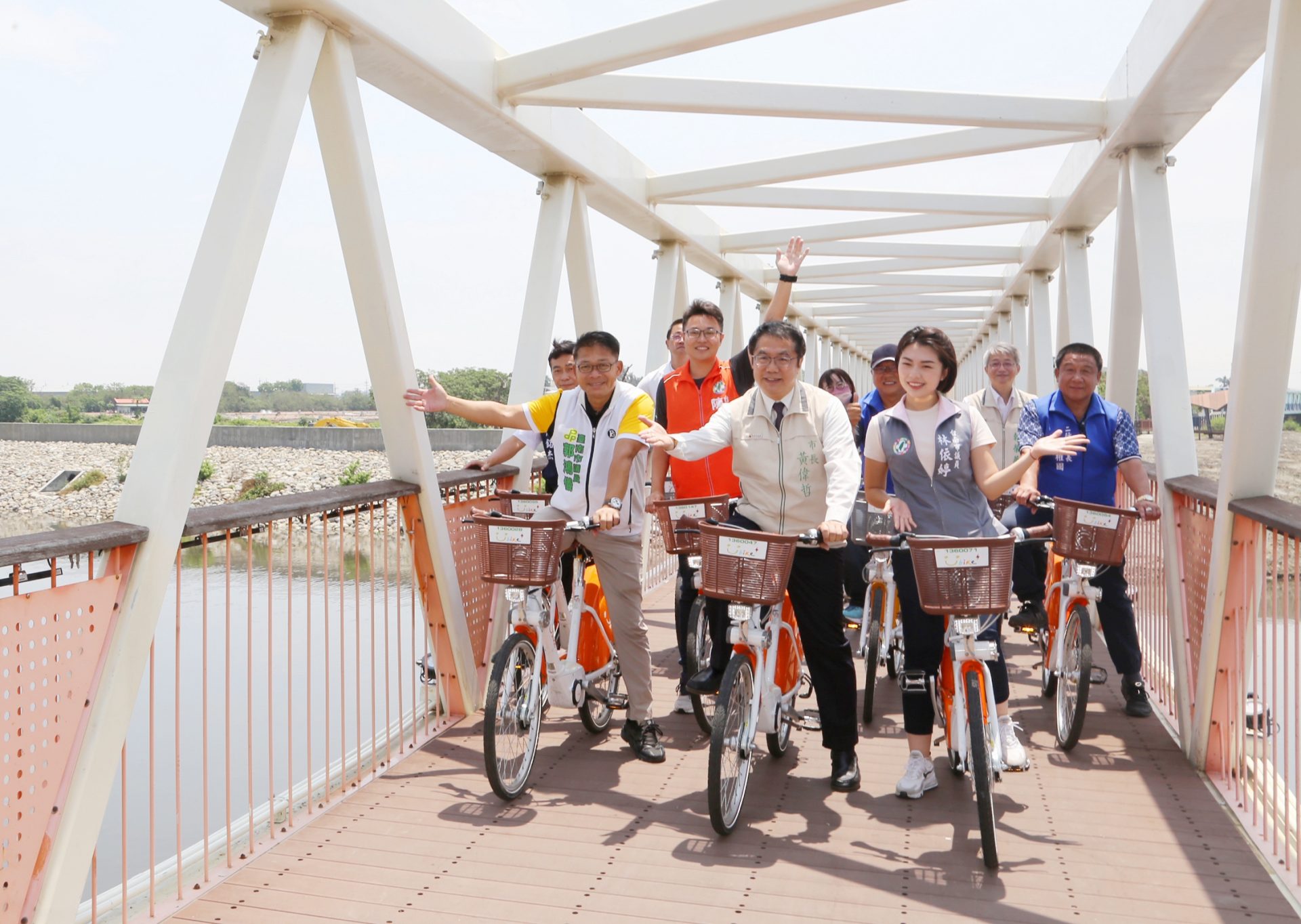 台南鯽魚橋改建完工減水患 市長黃偉哲：防洪、觀光、通行便利再提升