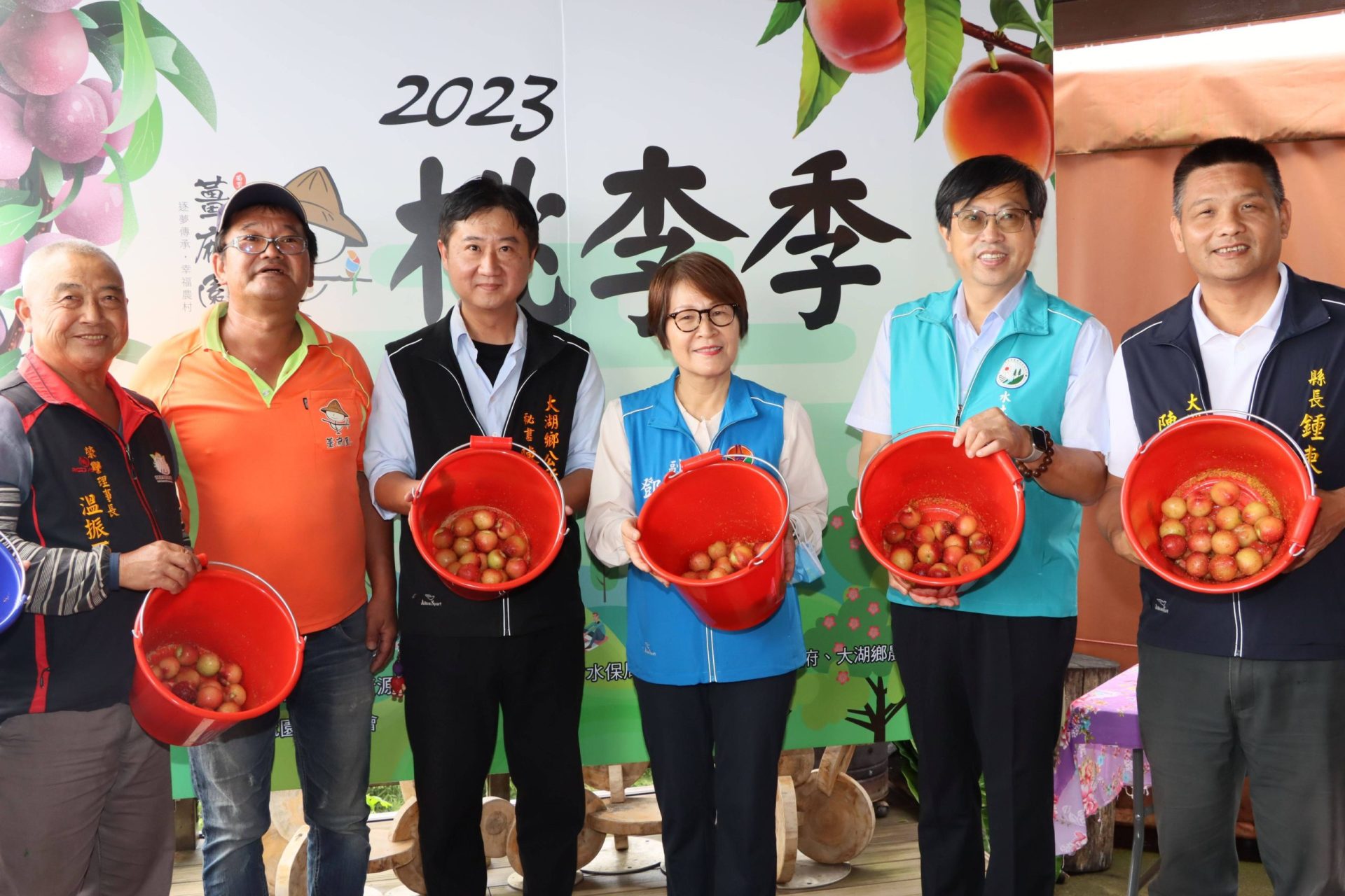 大湖薑麻園桃李開園迎賓　鄧桂菊力薦好滋味鮮果