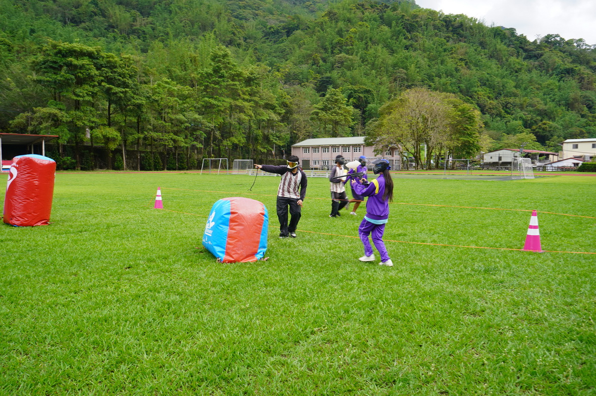 「運動 i 臺灣 2.0 漆彈賽」第2場移師那瑪夏國中舉辦