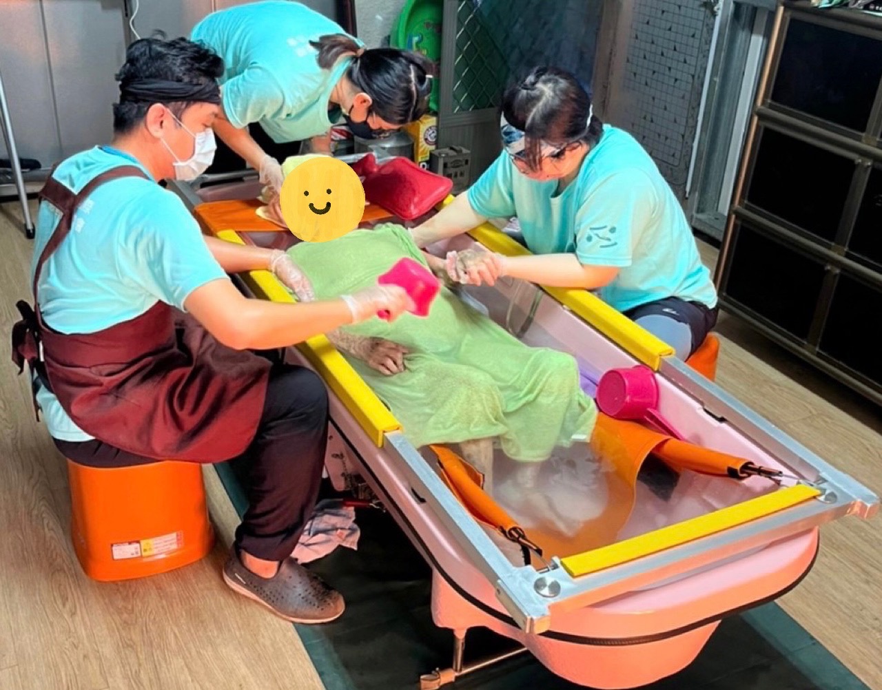 高雄到宅沐浴車 為長期臥床者「澡」回幸福