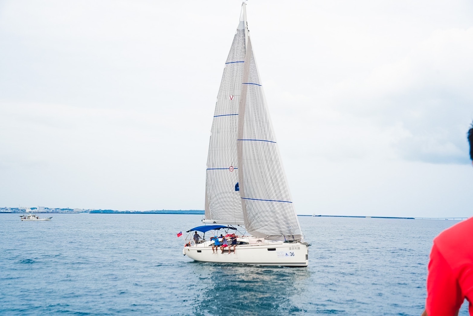 台琉國際帆船賽啟動 基隆府會齊登船為選手加油