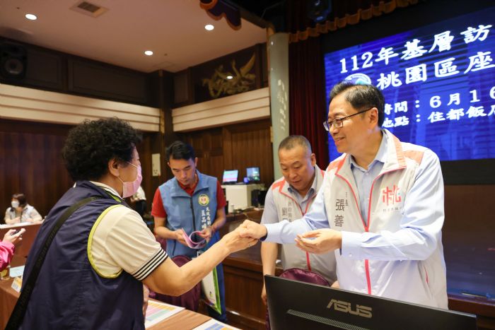 張善政與基層里長座談 盼更接地氣解決地方問題