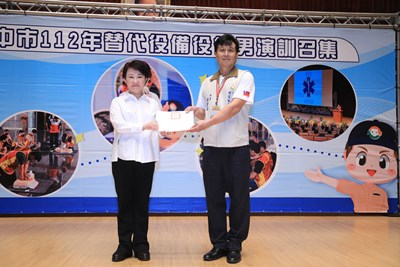 台中市替代役備役演訓召集登場 盧秀燕：救護再提升