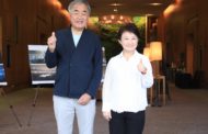日本知名建築師隈研吾拜會台中市府 盧秀燕宣示孵蛋決心
