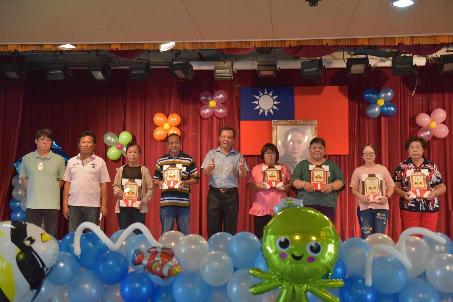 東港區漁會表揚112年第63屆漁民節模範漁民60人