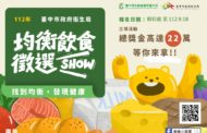 台中市「均衡飲食徵選SHOW」開跑 最高獎金3萬元