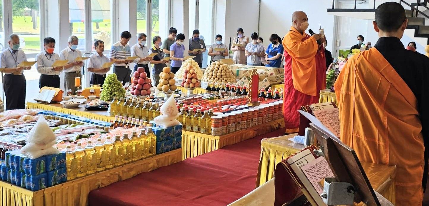 中油煉製事業部祈安法會 安定員工心靈