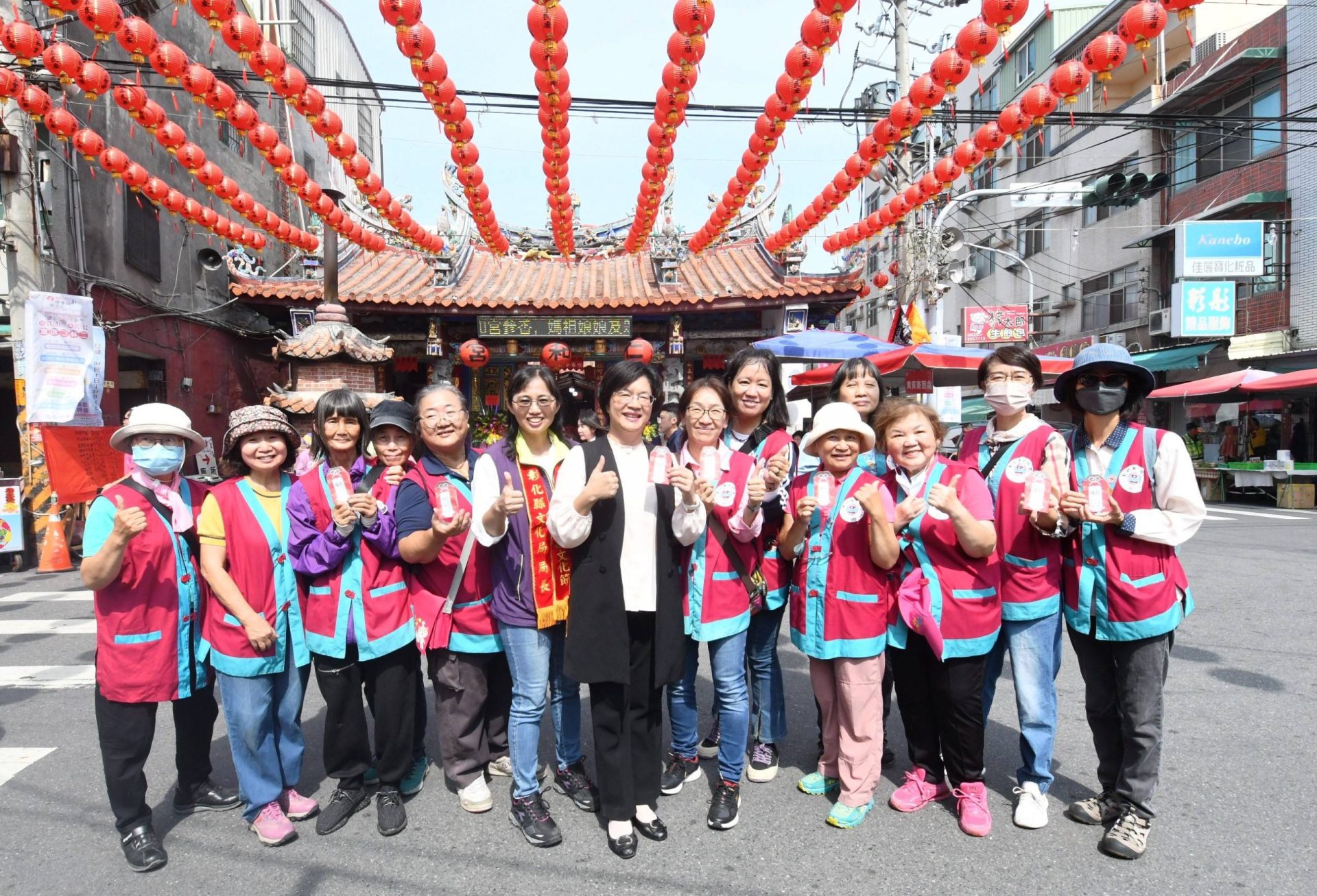 彰化縣媽祖祈福文化節 13尊知名媽祖齊聚二林仁和宮