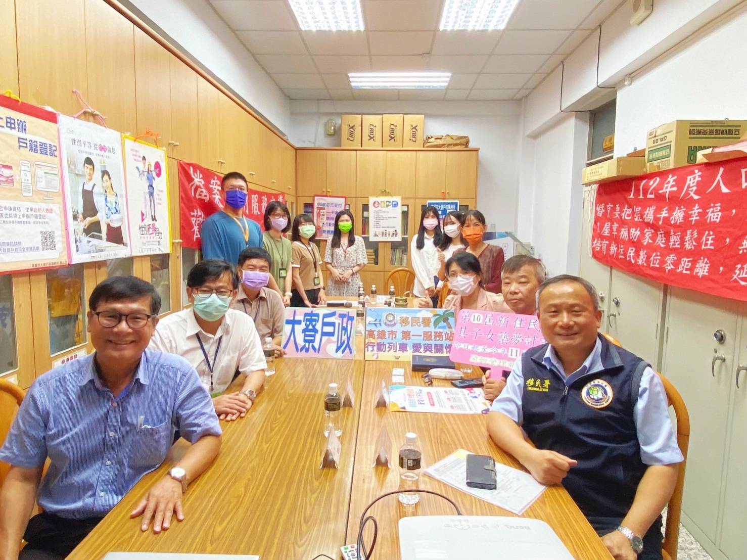 大寮戶政事務所串連高雄移民署 關懷新住民樂學培力