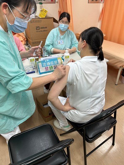 中市挺醫事 12月4日起醫事人員流感疫苗接種週
