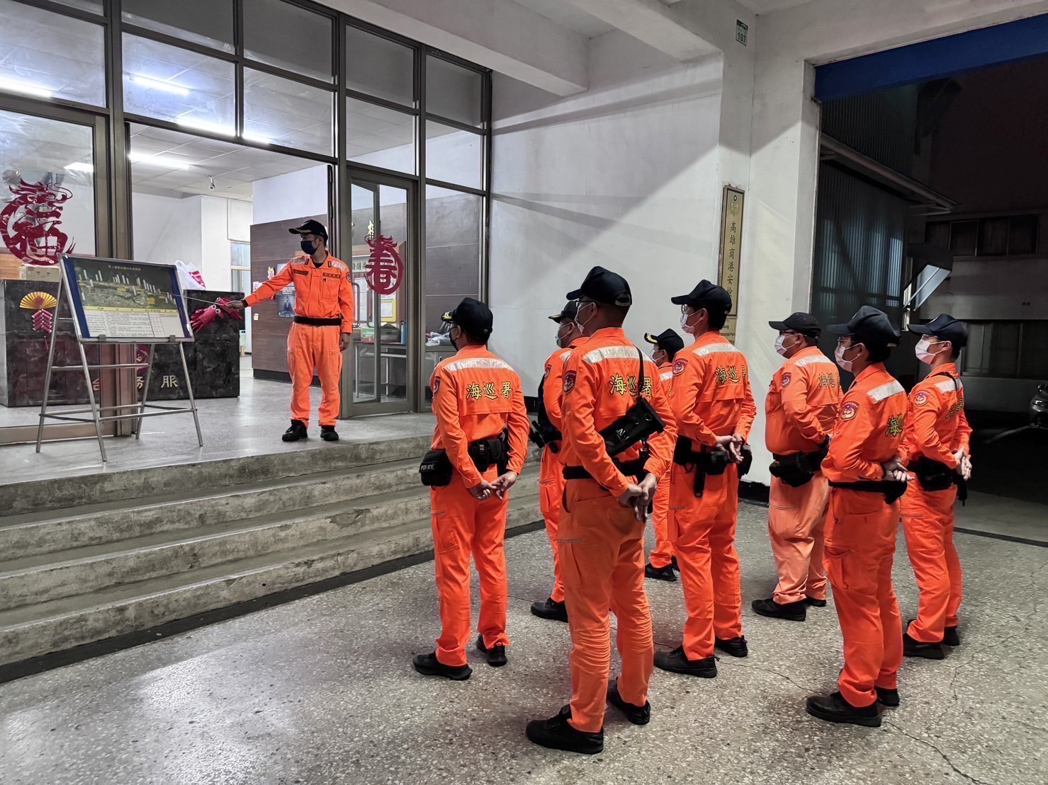 春節前夕海巡署第五岸巡隊精銳盡出 掃蕩不法守治安