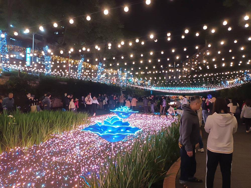 佳評如潮 中港河廊光雕展欲罷不能 展期延長至3月31日