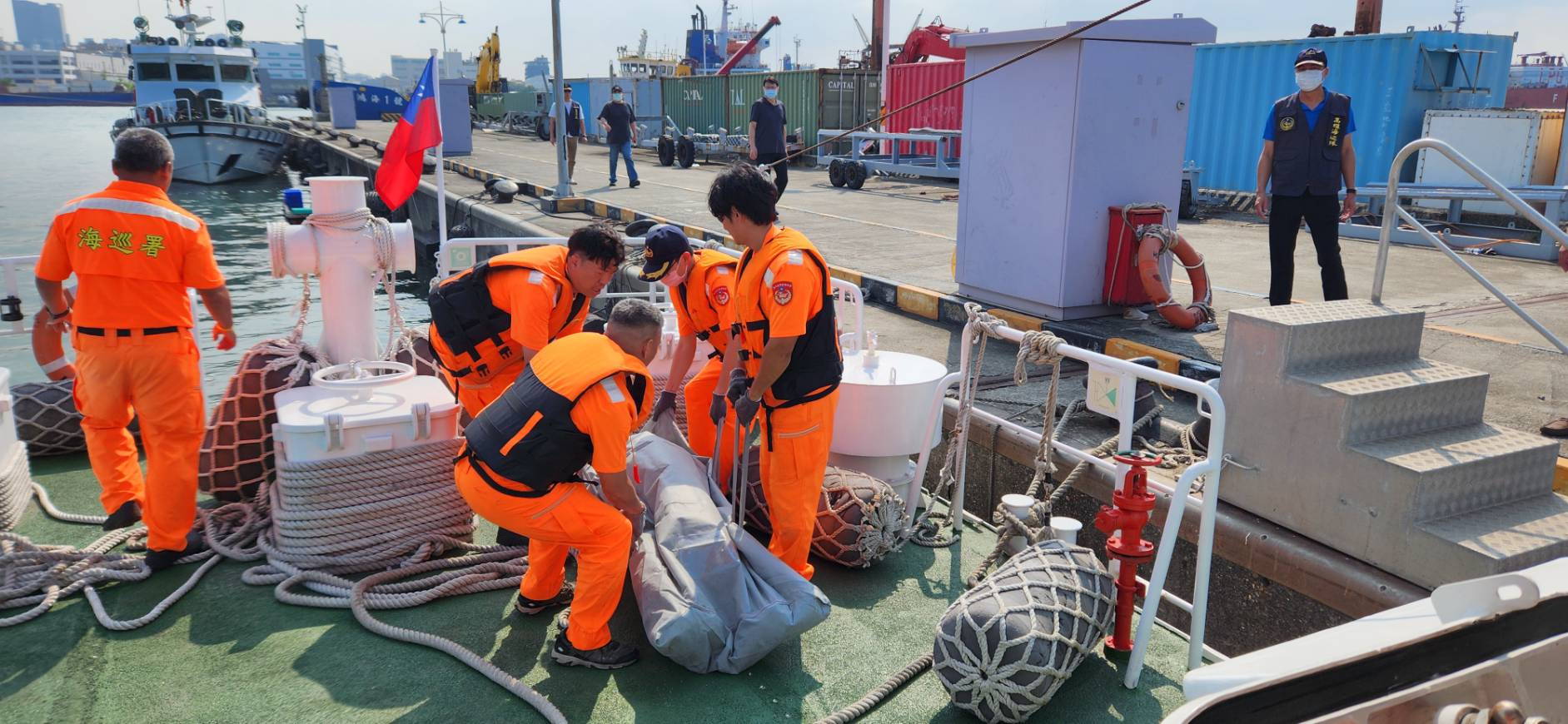 消防局梓官分隊到心博愛幼兒園舉辦「師生防火防災教育」