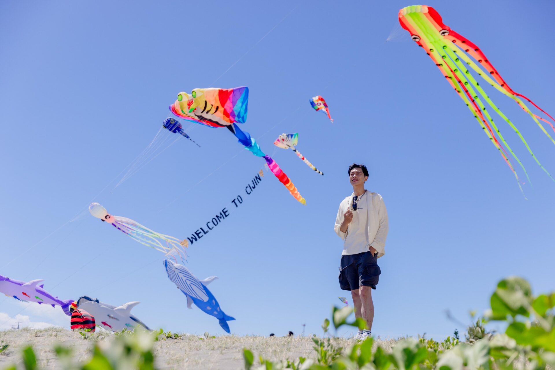 旗津風箏節登場 從早玩到晚、順遊旗津涼爽一夏