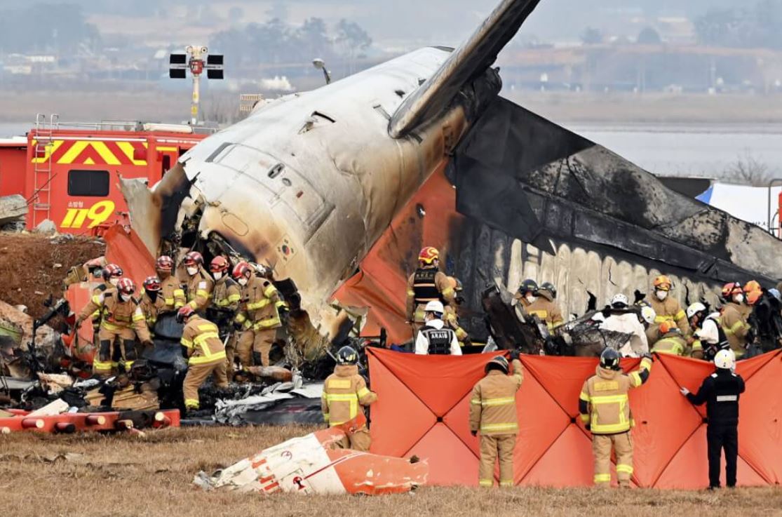 南韓濟州航空失事179死 僅2機組員生還