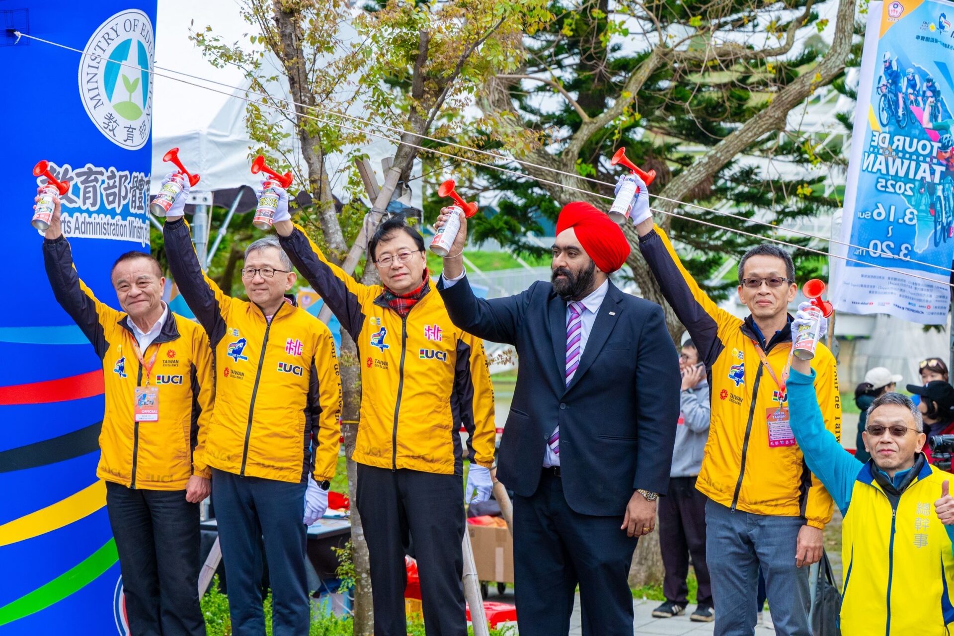 國際自由車環台賽桃園市站開幕 40國187位選手參賽