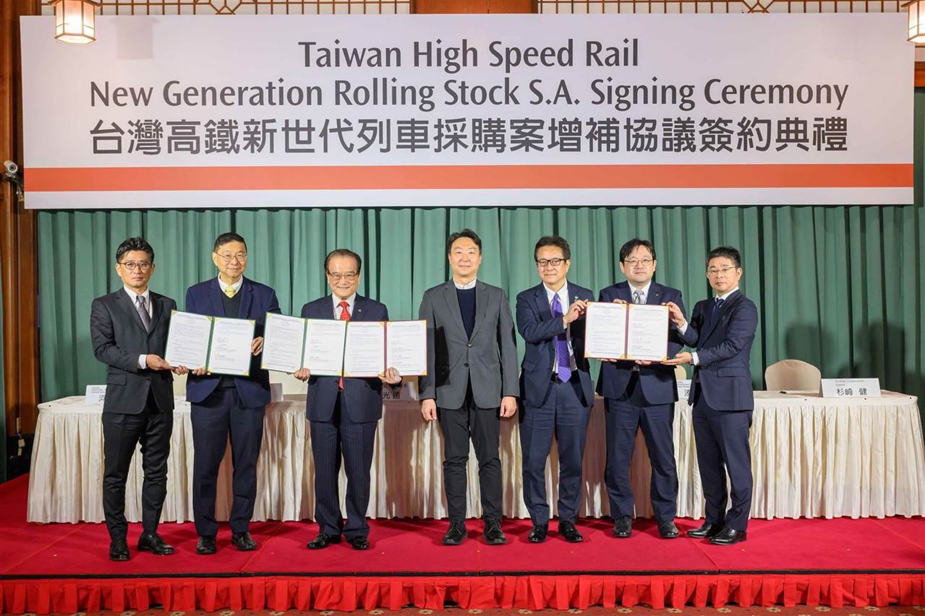 高鐵新車增多項貼心設施 與日立東芝簽署增補契約