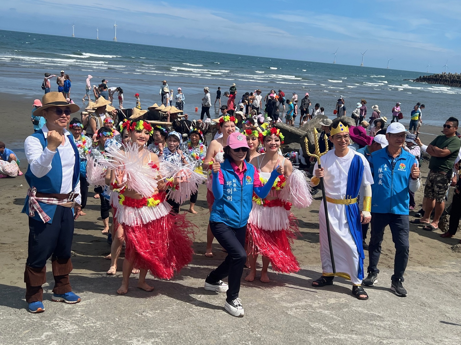 水保署台中分署攜手水尾社區 推動「百人牽罟」 傳承漁村文化與海洋永續