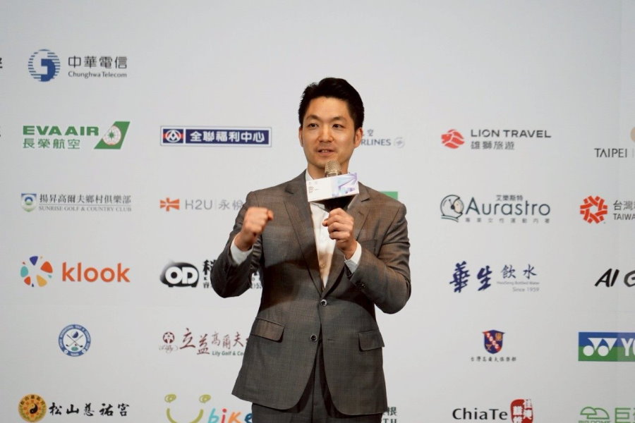 出席世壯運企業感恩茶會 蔣萬安：感謝成就國際盛會