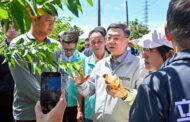 卓榮泰赴台東勘災 指示農損救助從寬從速