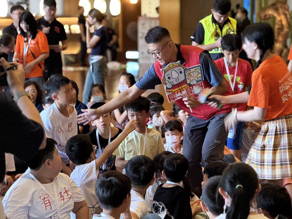 新北消防兒童夏令營 廉政小話劇歡喜登場