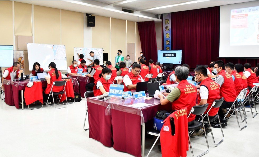 彰縣辦理輸電線路災害防救演習 期有備無患、強化應變