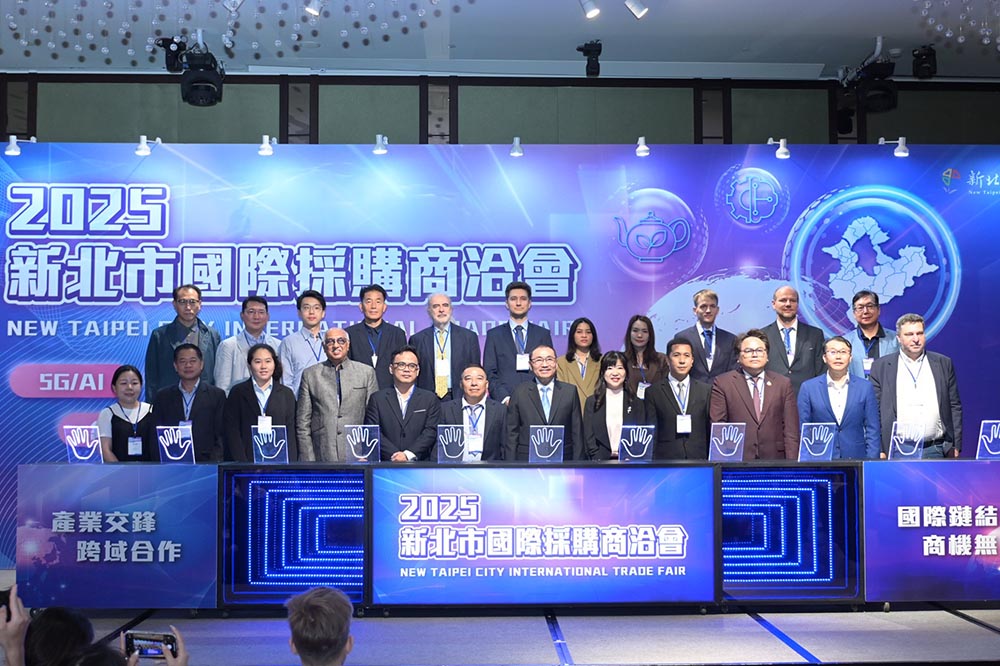新北國際採購商洽會登場 侯友宜：攜手北台產業迎戰關稅