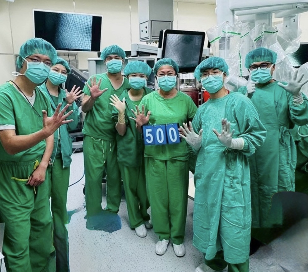 新竹台大分院完成第500台達文西手術 深化在地高難度外科實力