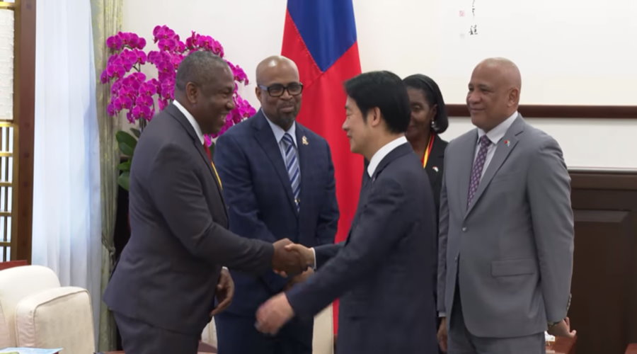 賴總統接見聖露西亞副總理 盼持續開拓多元合作領域