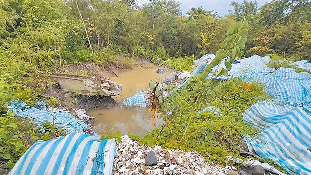 高雄馬頭山國有地遭埋廢鋁渣 5千萬清運費恐全民埋單