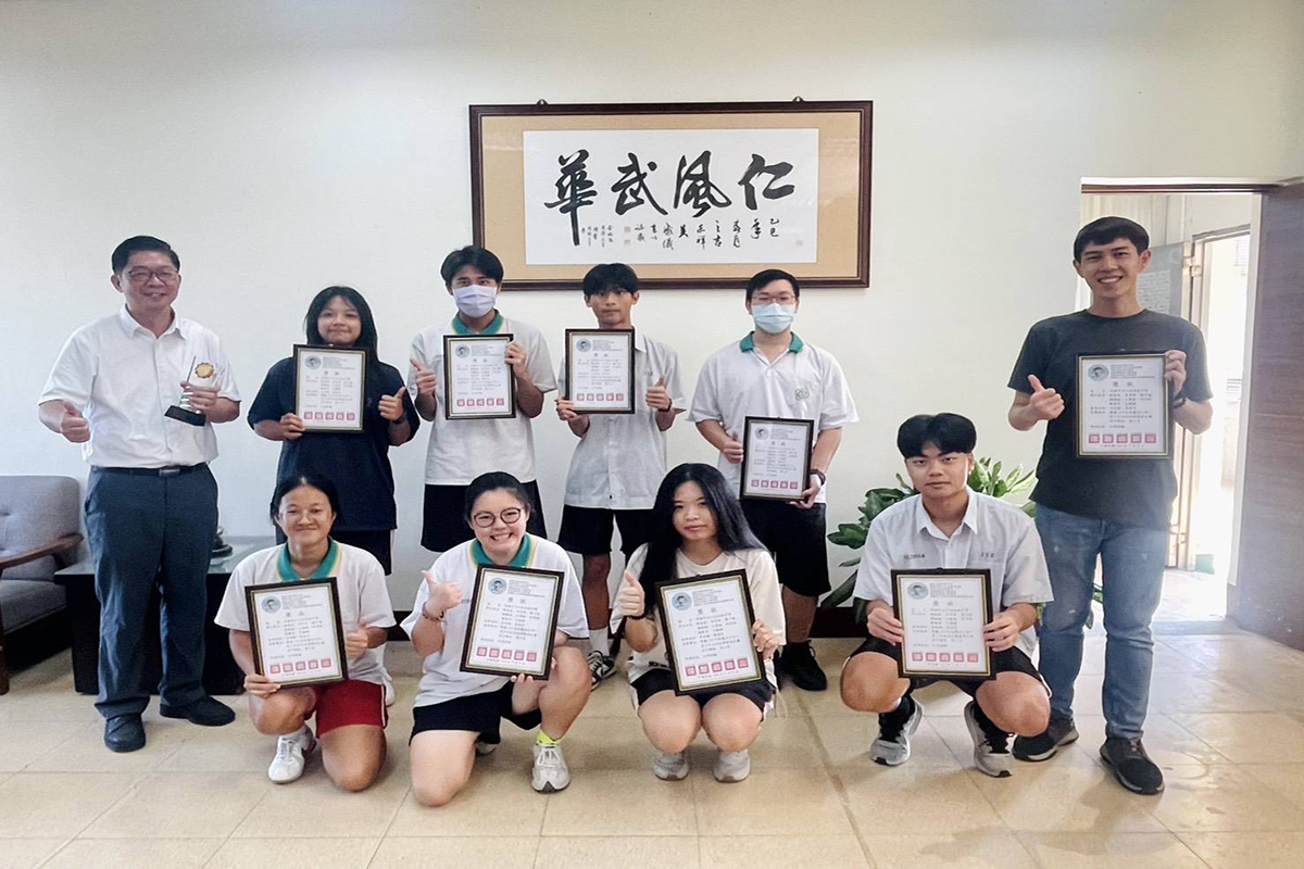 仁武高中參加魔法少年法律競賽 榮獲全市第3名與第6名