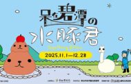 新北市觀光旅遊局「呆在碧潭の水豚君」 11月1日萌趣開展
