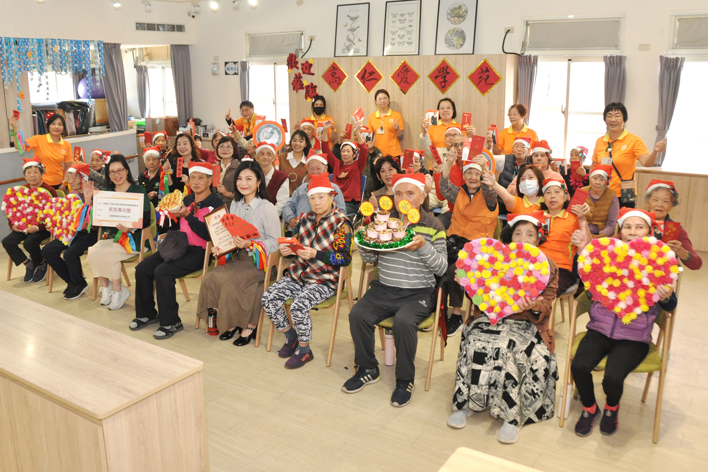 寒冬送暖！京美集團攜手愛心企業關懷失智長輩