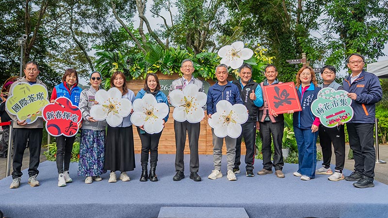 角板山梅花季登場 打造北台灣冬季觀光指標