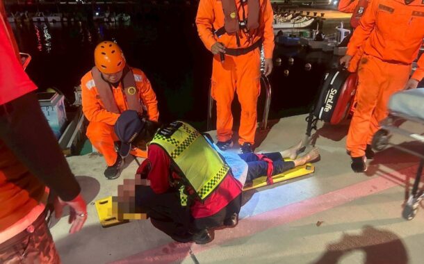 小琉球港區暗夜驚傳落水 海巡聞訊火速馳援