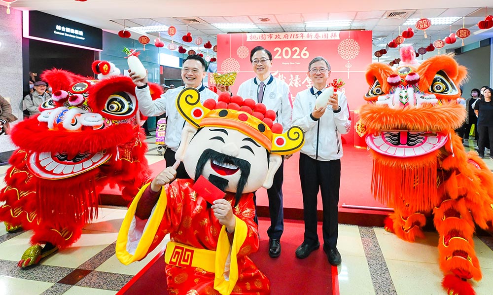 桃市府新春團拜 張善政：持續推動市政