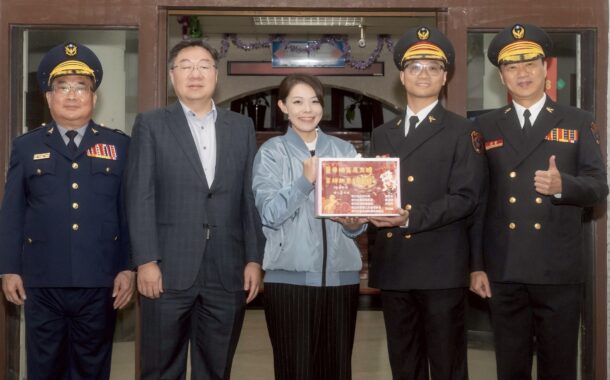 竹市春節維安不打烊 高虹安：警消同心守護市民平安