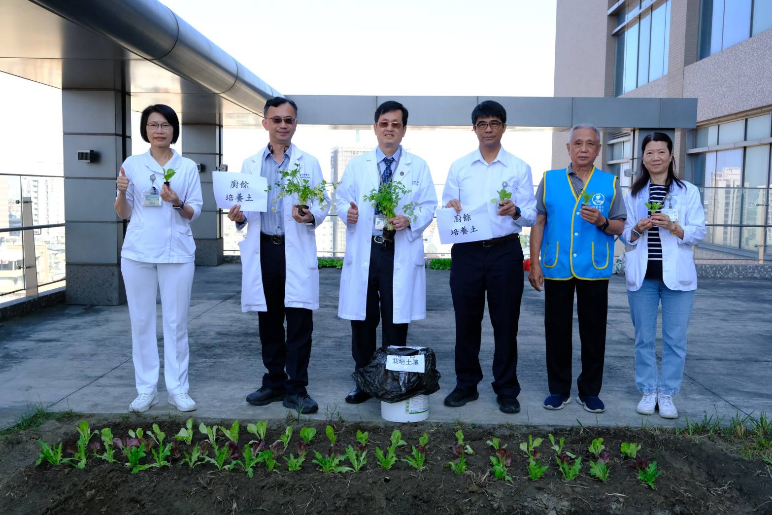 不只是種樹！小港醫院「種福田」將廚餘轉循環，打造全台綠色醫療標竿
