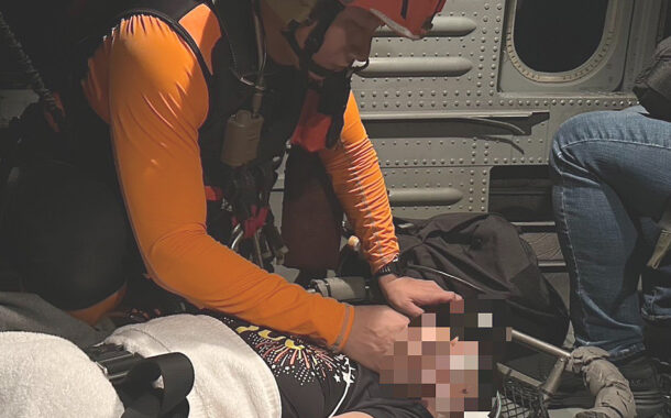 外籍郵輪臺籍旅客急性中風 海巡空勤深夜急速救援