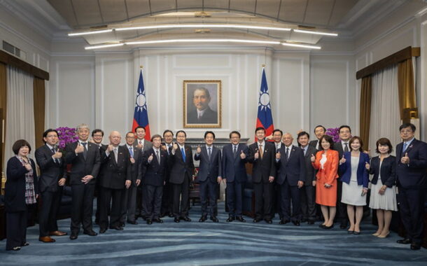賴總統接見日本台灣親善協會 盼台日關係穩定向前