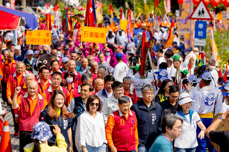 高雄內門宋江陣登場 賽事與節慶體驗連續16天