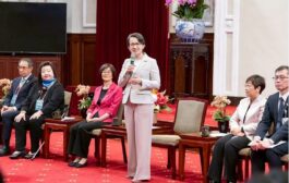 蕭美琴接見北美台商會 盼共同支持國防預算