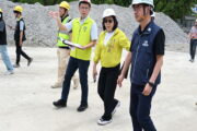 三民公園升級計畫開工 議長康裕成、立委李昆澤前往關心進度