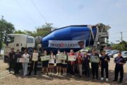 仁武警攜手貨運業者深入校園宣導 學生體驗大型車視角強化「防禦駕駛」觀念