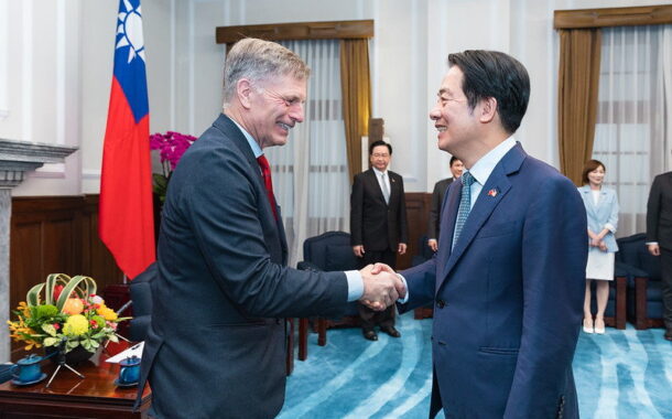 賴清德接見懷俄明市長盼望經貿能源科技交流