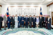 賴總統接見德國會跨黨派議員訪團 盼深化雙邊合作