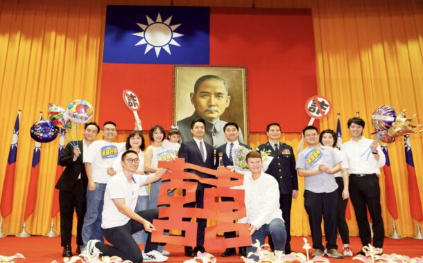 蔣萬安以實際行動支持警察同仁 稱讚優秀警察
